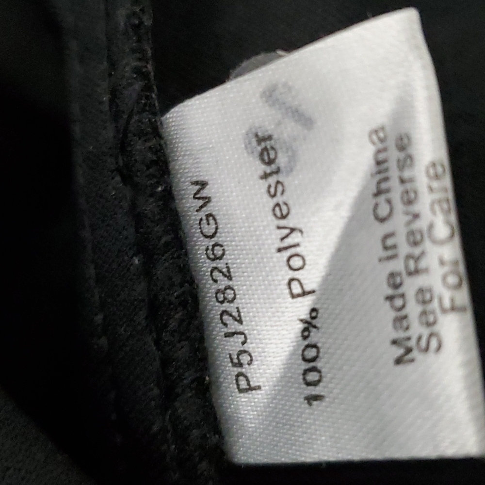 Parker Black Gold & Jacquard Style Dress - Picture 8 of 9